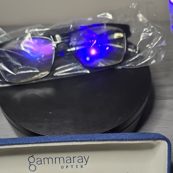 Black Blue Light Blocking Glasses +2.50 - Picture 5 of 7